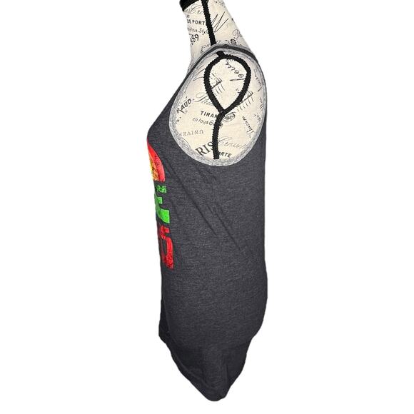 Well Worn (XS) Love Wins Rainbow Pride Contrasting Trim Tank Top - Picture 3 of 9